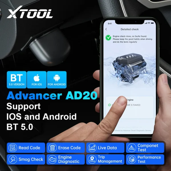 Xtool ad20 obd2 diagnostic scan tool