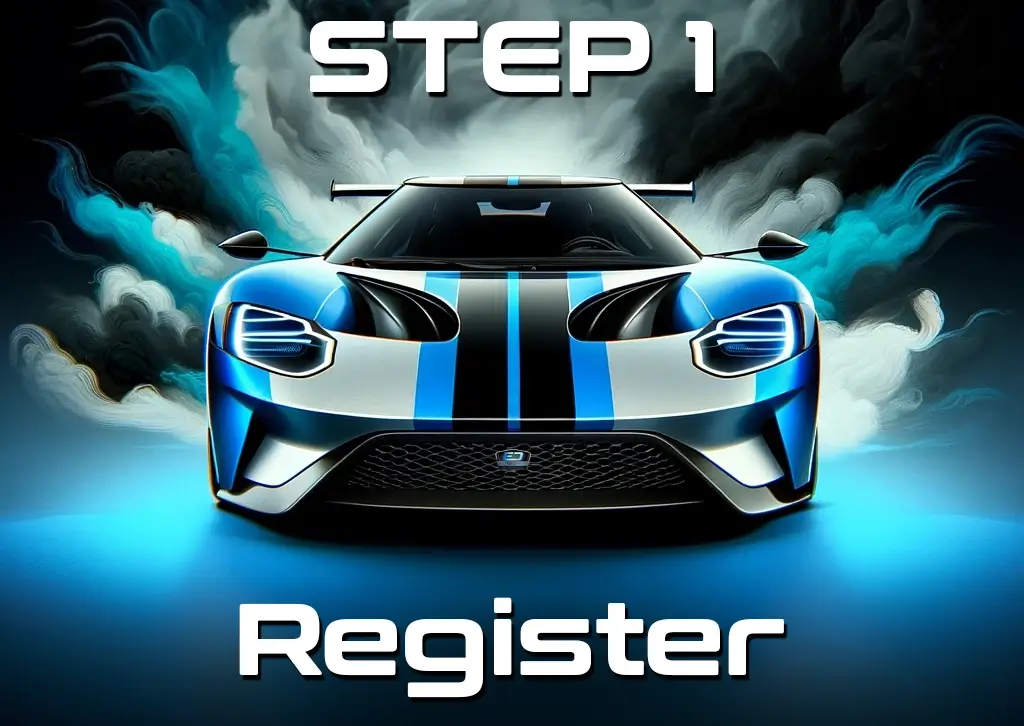 Step 1 register 1 | elitedrive new zealand