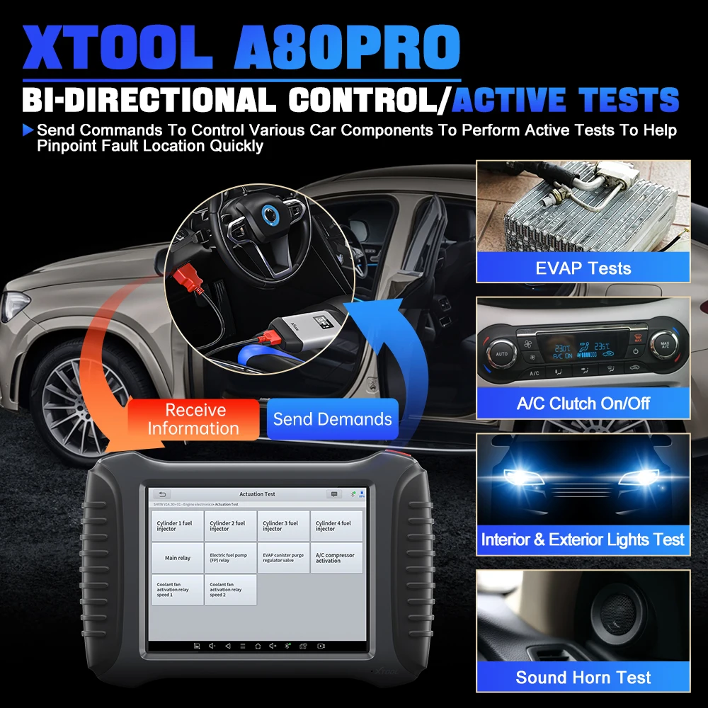 XTOOL A80Pro Bi-Directional