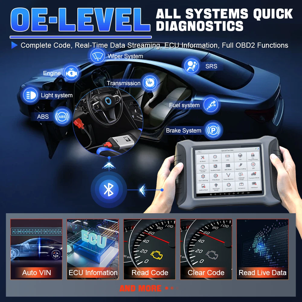 XTool A80 Pro OE-Level System Diagnostics