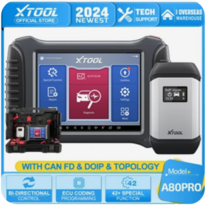 XTOOL A80Pro Automotive All System Intelligent Diagnostic Scanner ECU Programming