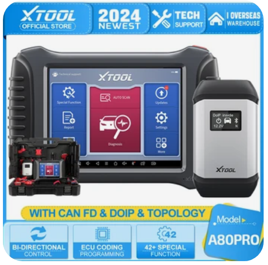 XTOOL A80Pro Automotive All System Intelligent Diagnostic Scanner ECU Programming