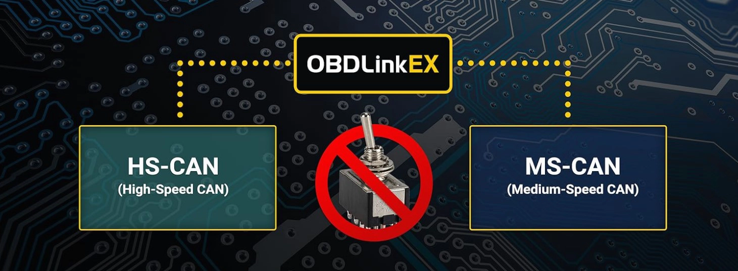 OBDLink EX Diagnostic Scan Tool - CAN Speed