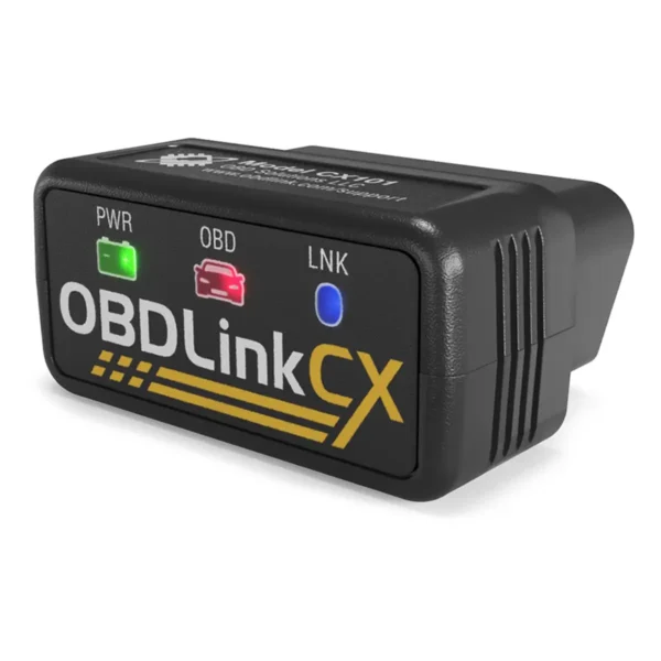 Odblink cx diagnostic scan too