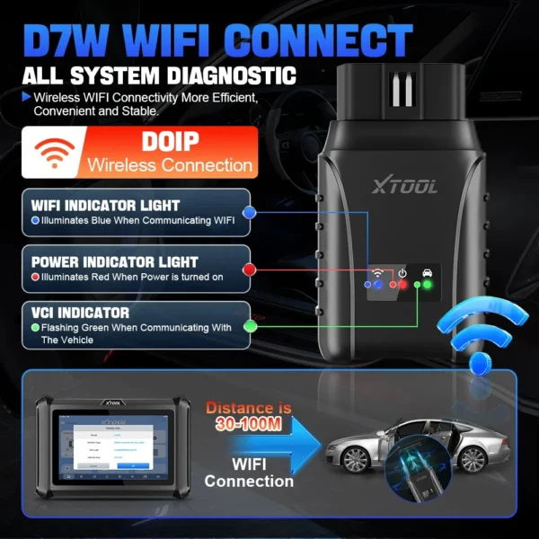 Xtool d7w scan tool 3