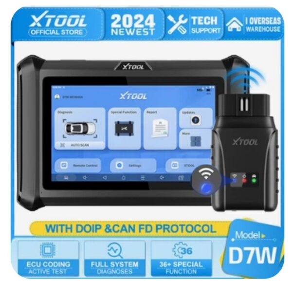 Xtool d7wbluetooth car diagnostic scanner