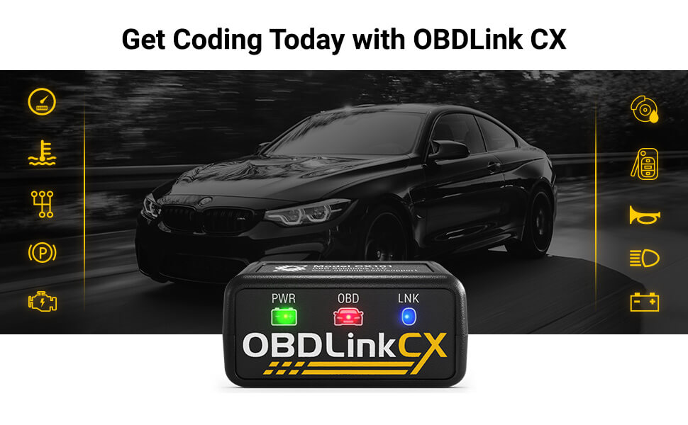 OBDLink CX Diagnostic Scan Tool - Made for Bimmercode