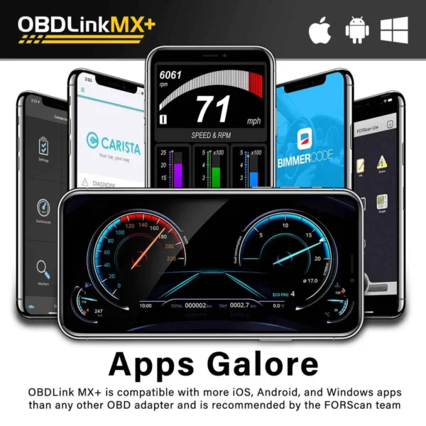 Obdlink mx+ apps