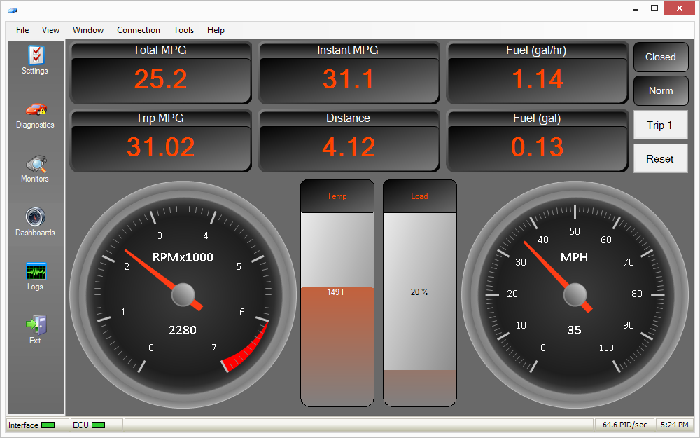 Obdwiz dashboard2 | elitedrive new zealand